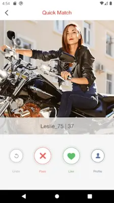 Bikers Dating android App screenshot 2